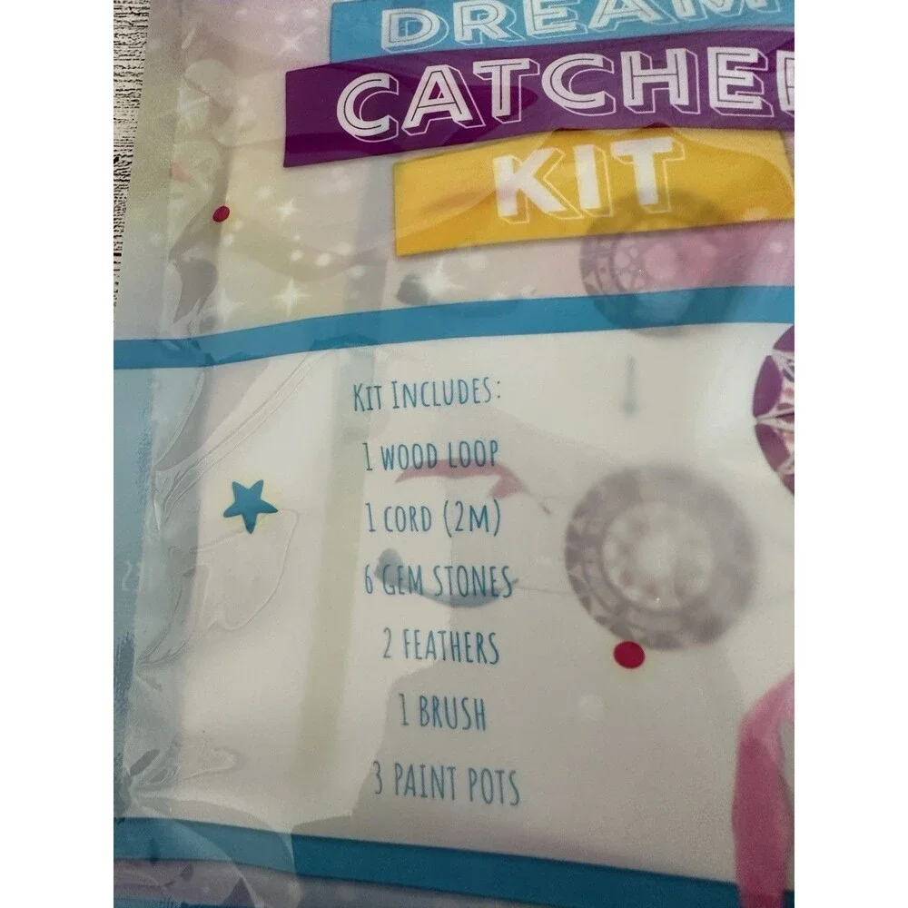 🌵3/$15 New Make Your Own Dream Catcher Kit ( see description)